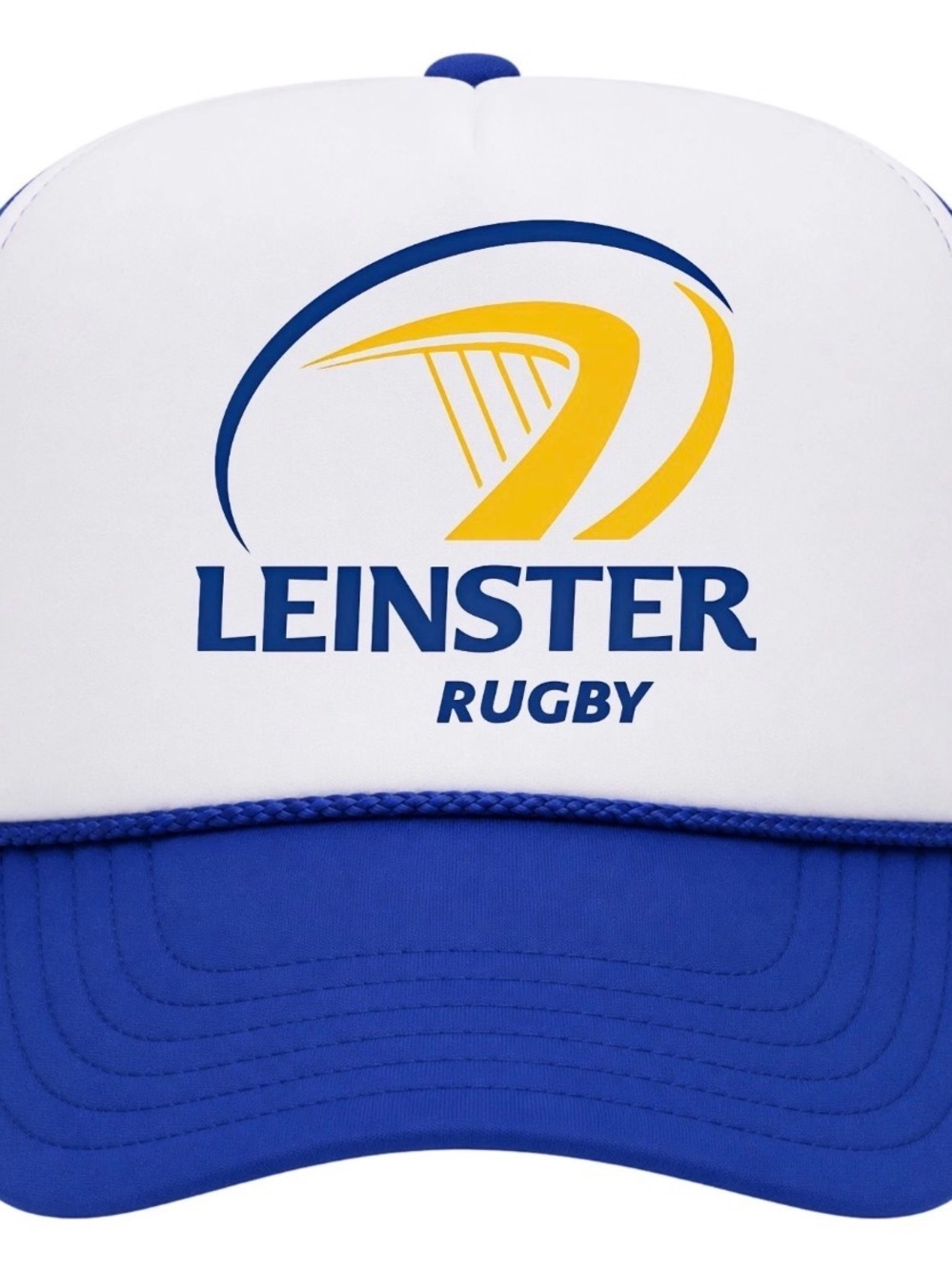 Leinster Rugby Vintage Style Hat Cap Foam Trucker Style Mesh Snapback